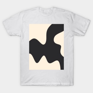 Abstract monochrome shapes 2 T-Shirt